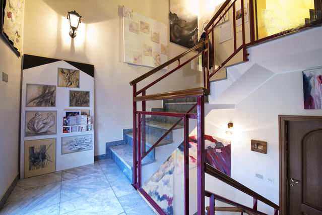 La Mansarda Dell'Arte Apartman Novate Milanese Szoba fotó